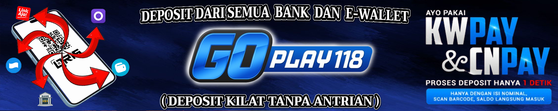 DEPOSIT DENGAN QRIS LEBIH MUDAH